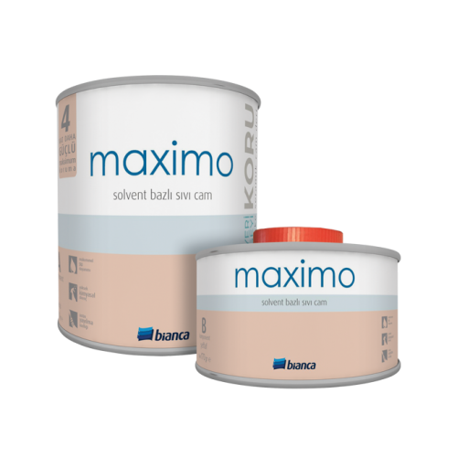 Bianca Maximo Solvent Bazlı Sıvı Cam Parlak 0,500Lt