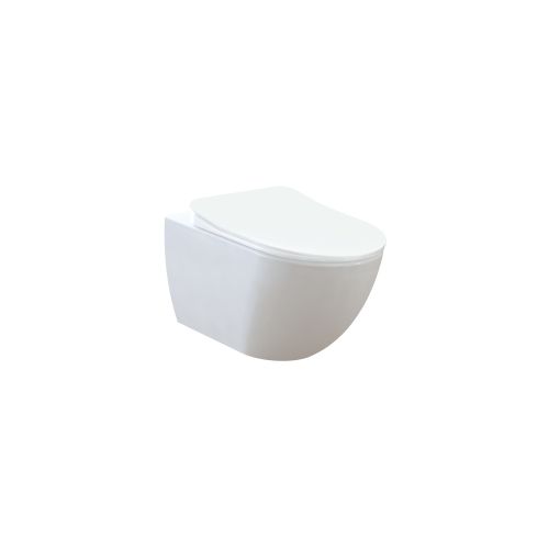 Creavit FE322 Free Rim-Off Asma Klozet+Duck Thermoplast Amortisörlü Klozet Kapağı