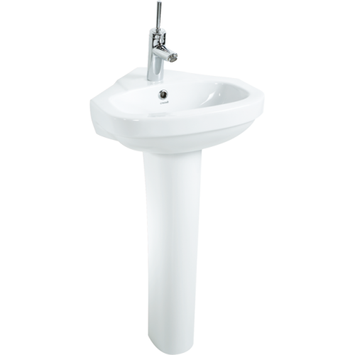 Creavit Vt145 45x45 Cm Köşe Lavabo(Ayaksız)