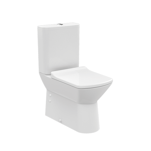 Creavit NV361-00CB00E-0000 Nova Rim-Off(Kanalsız) Duvara Dayalı Klozet Takımı