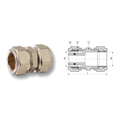 Mobil Pex Bağlantı Manşonu 16mm