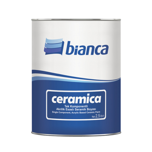 Bianca Ceramica – Seramik Boyası Beyaz 2,5LT