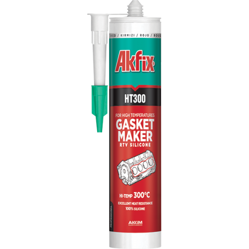Akfix HT300 Yüksek Isı Silikonu 310 Ml