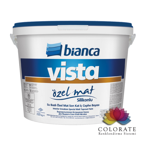 Bianca Vista Özel Mat İç Cephe Boyası 3,5Kg